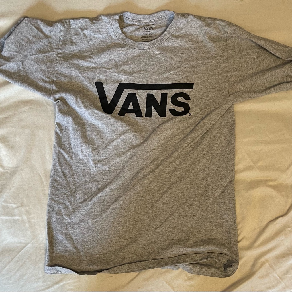 Gray Vans Tee